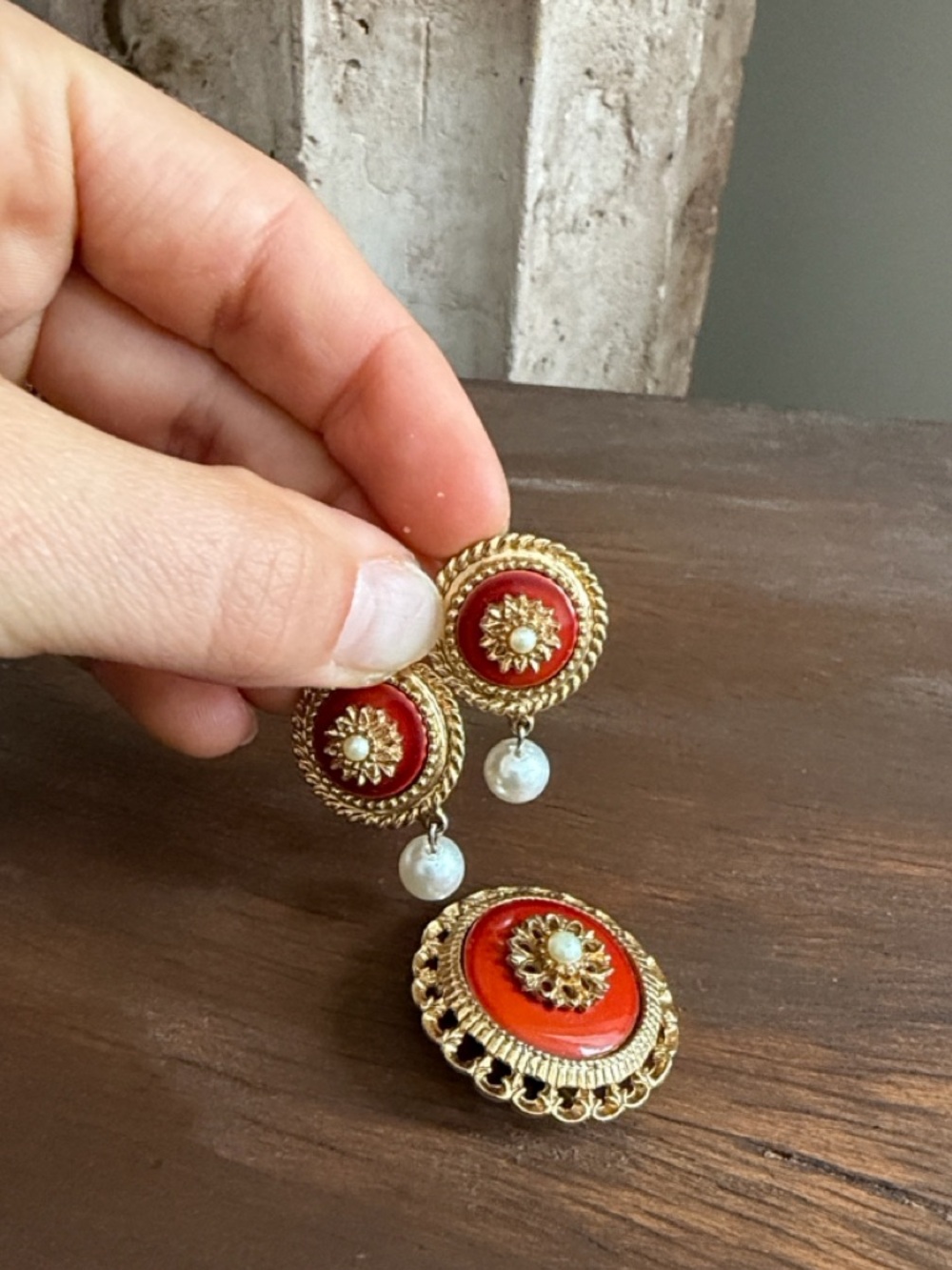 Sarah Coventry Clip-On Earring and Broach